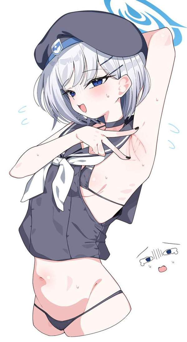 【何して遊ぶ?】腋マンコくぱぁの二次エロ画像【6枚目】