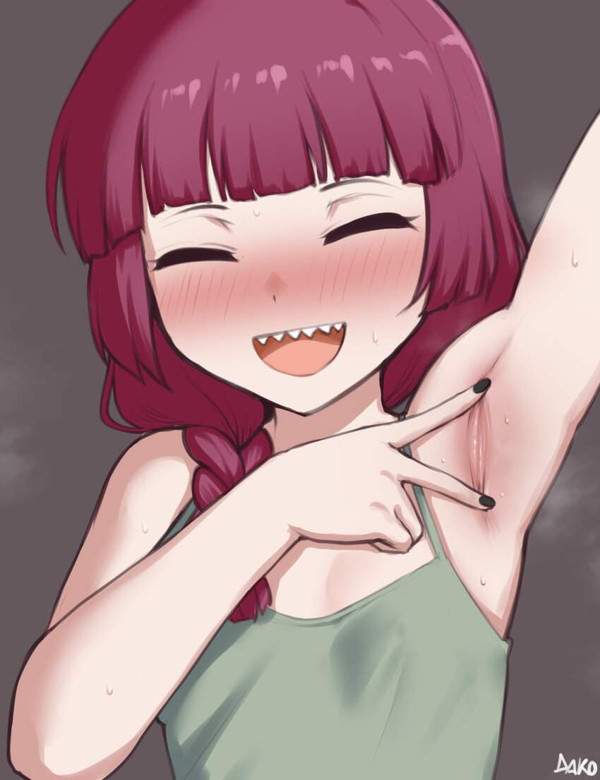 【何して遊ぶ?】腋マンコくぱぁの二次エロ画像【21枚目】