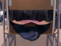 【二次】教室内で目にした同級生の何気ないパンチラ画像