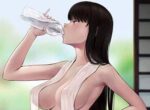 【世界水の日】ペットボトルの水を飲む女子達の二次エロ画像