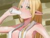 【ゴクゴクの日】腰に手を当ててビン牛乳を飲む女子達の二次エロ画像