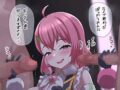 【２シコり系】両手にそれぞれチンポを持って手コキしてる女子達の二次エロ画像