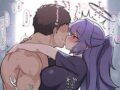 【ハグの日】強く抱き合いながらセックスしてる二次エロ画像