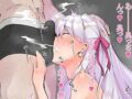 【夏は股間が】パンツの中で蒸れたちんこを嗅ぐマニア系女子の二次エロ画像【かゆくなる】